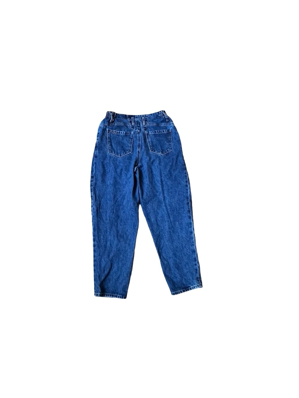 Blank NYC Baxter High Rise Barrel Leg Jeans Size 27 Pleated Tapered Denim - Picture 3 of 5